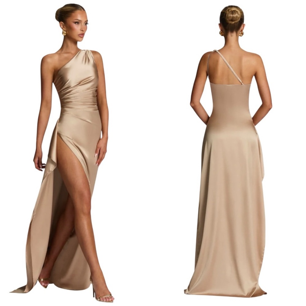 Babyboo Ariel Satin Maxi Dress